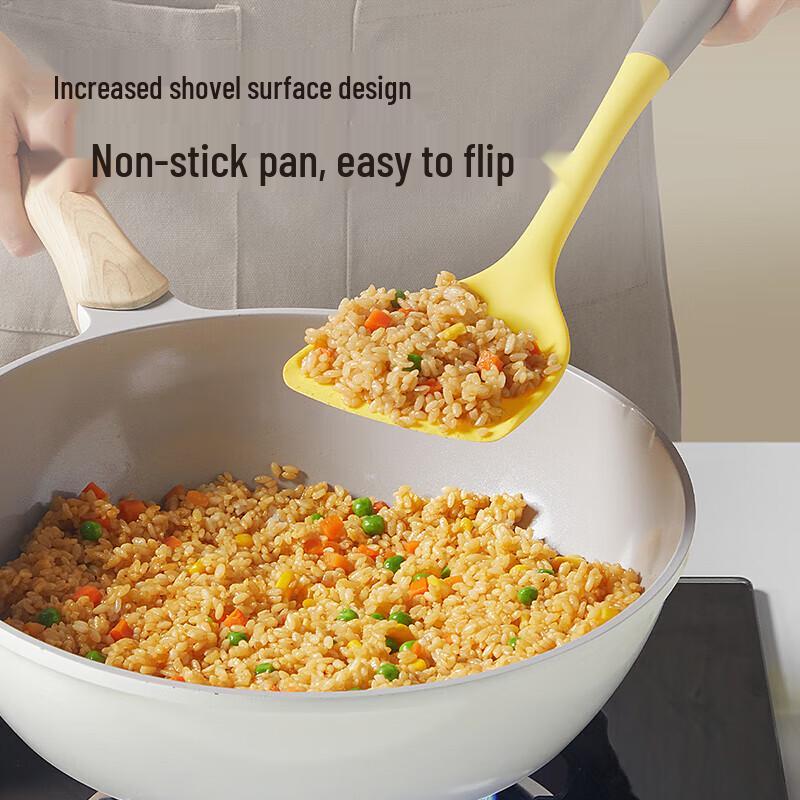 Chuidahuang 3-Piece Non-Scratch Silicone Utensil Set