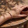 Versatile Gift for Women Bohemian Bracelet Women Handmade Bamboo Joint Beaded Minimalist Layering Stackable Bracelet Ethnic Style Boho Summer