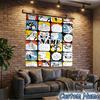 Custom Name Tapestry Cuphead Tapestry, Unique Design Tapestry, Suitable for Bedroom,Livingroom, Playroom,Heartwarming Fan Holiday Gifts