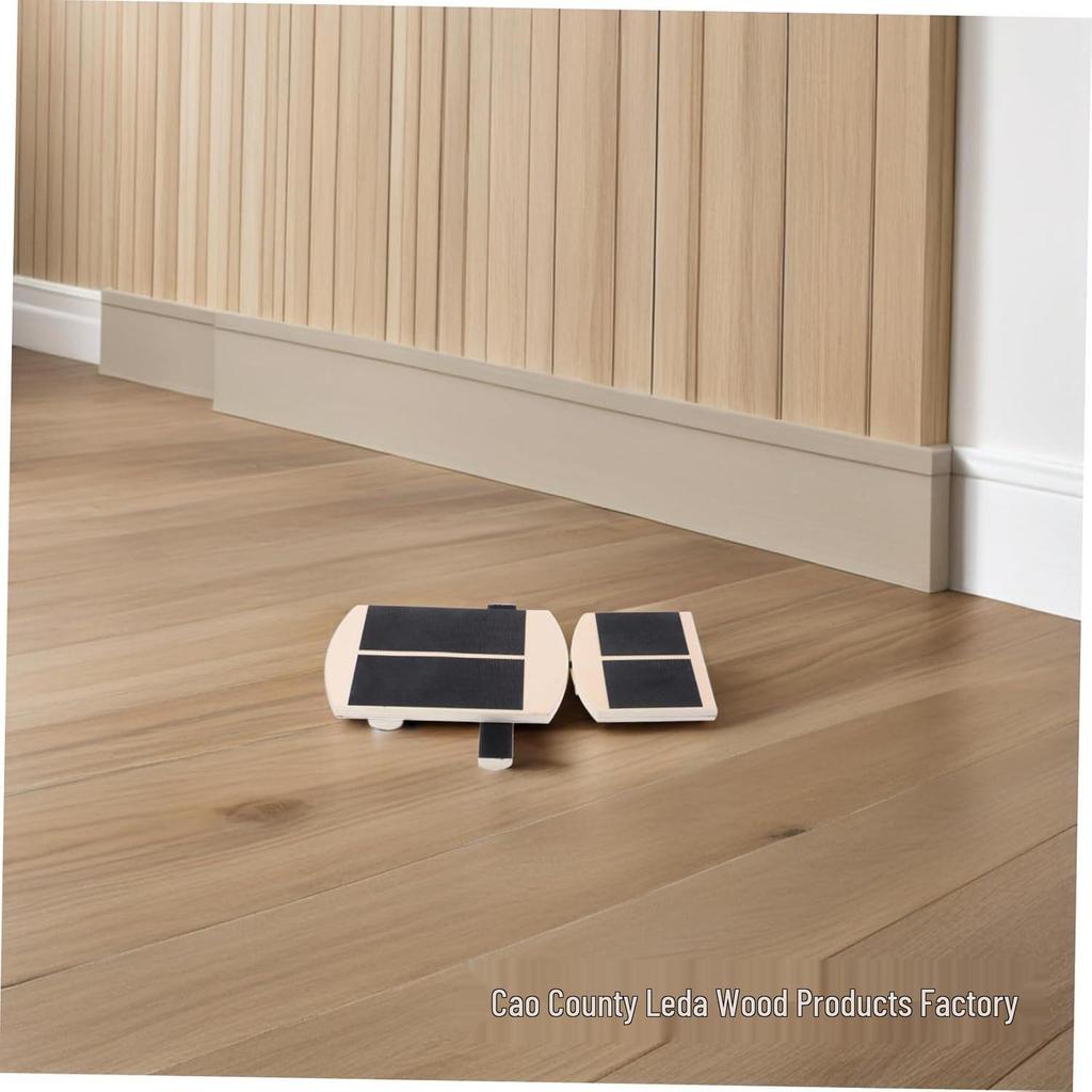 Drewniany trener równowagi na jednej nodze: Deska do baletu i korektor postawy kostki