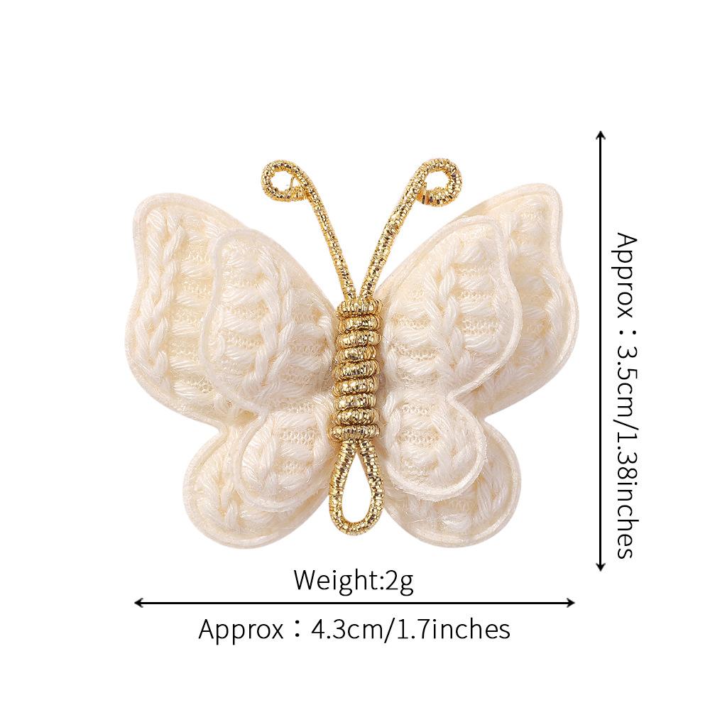 2025 Cute Butterfly Hairpins Children Baby Girls Kids Hair Clips Pins Barrettes Accessories Hairclip Headwear Headdress Ornament
