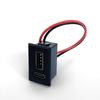Usb Female Base Type-C Double-Layer Socket Lamp Charging Socket Power Phone Socket With Cable Connector