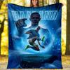 1pc Haaland7 Theme Blanket - Digital Print, Polyester, Cozy for All Seasons, Perfect for Outdoor, and Travel