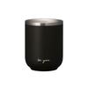 DOSHISHA Sayu Senka Rapid Cooling Teacup 200ml Charcoal, Heat-Absorbing Mug for Hot Water Wellness Routine