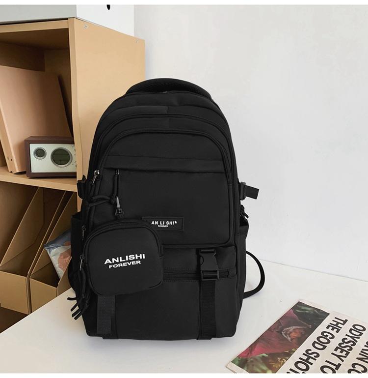 

Fashion schoolbag women s 2025 new large-capacity backpack Japanese lightweight and versatile high school student junior high school student bac single package