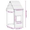 VidaXL Toit de lit pour enfants 55x99x139,5 cm bois de pin massif, toit de lit, baldaquin de lit pour enfant, toit pour lit 846893