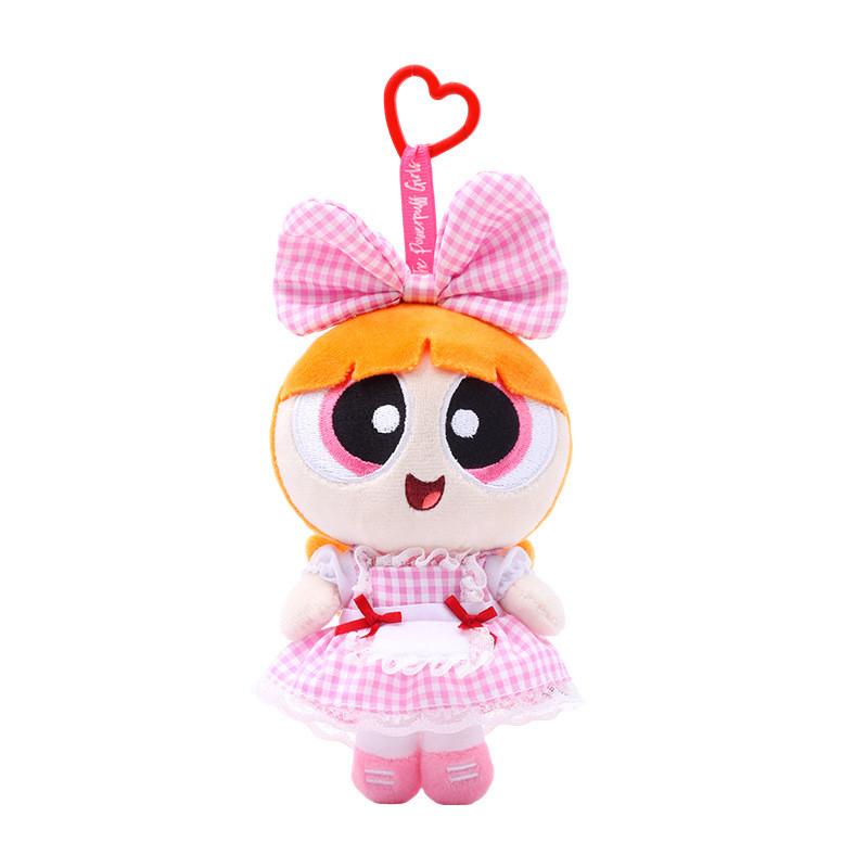 Powerpuff Blossom Girls Lolita Dress Up Cartoon Plush Figure Pendant Room Decor