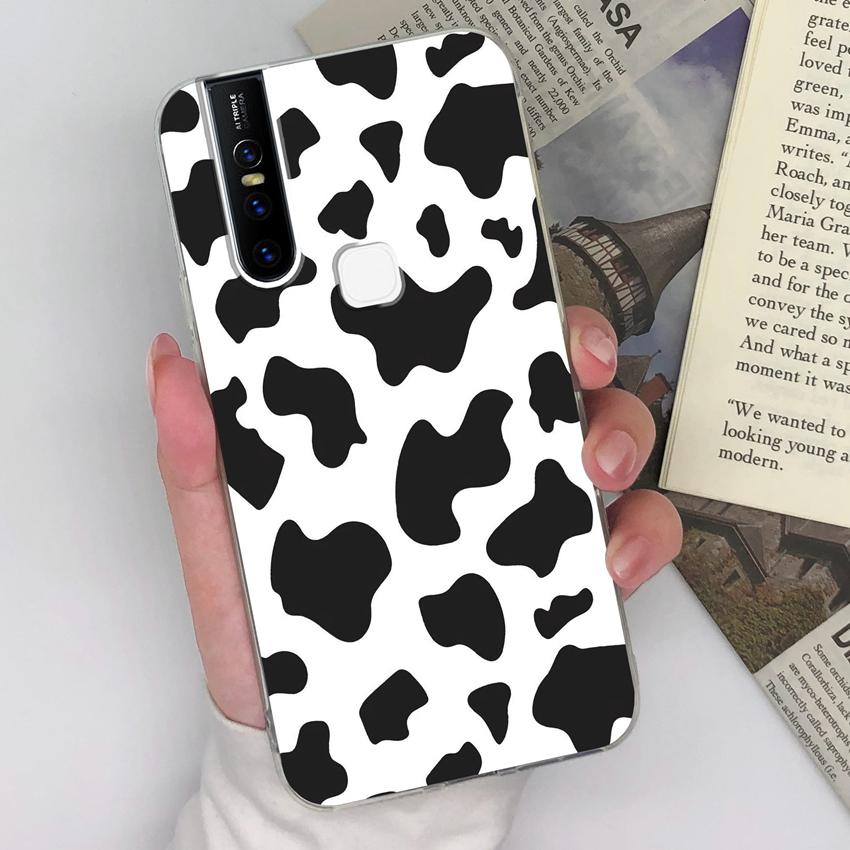 

Для Vivo S15 U20 V15 V19 V20 V21 V27 Роскошный прозрачный противоударный чехол для телефона Красивый мелкий цветочный узор Мягкий силиконовый защитный чехол Для корпуса Vivo Vivo U3