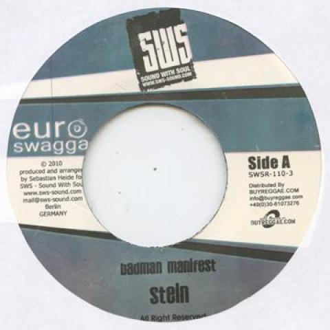 7inch Record EINSTEIN / MIGHTY TOLGA - Badman Manifest / I Am The One SWSR1103 SWS - Sound Wit 2010 Germany Reggae, Ska & Dub