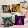Bojack H-Horseman Cushion Cover Soft Short Plush Pillow Cover Smooth Cozy Texture Aesthetic Cushion Case Home Decor