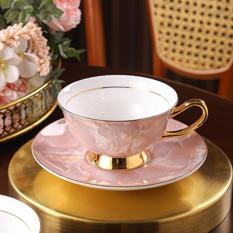 Zhengye Europäischer Stil Bone China Kaffeetasse Geschenkset