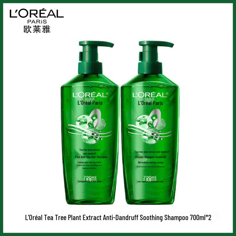 L Oréal Tea Tree Anti-Dandruff Soothing Shampoo