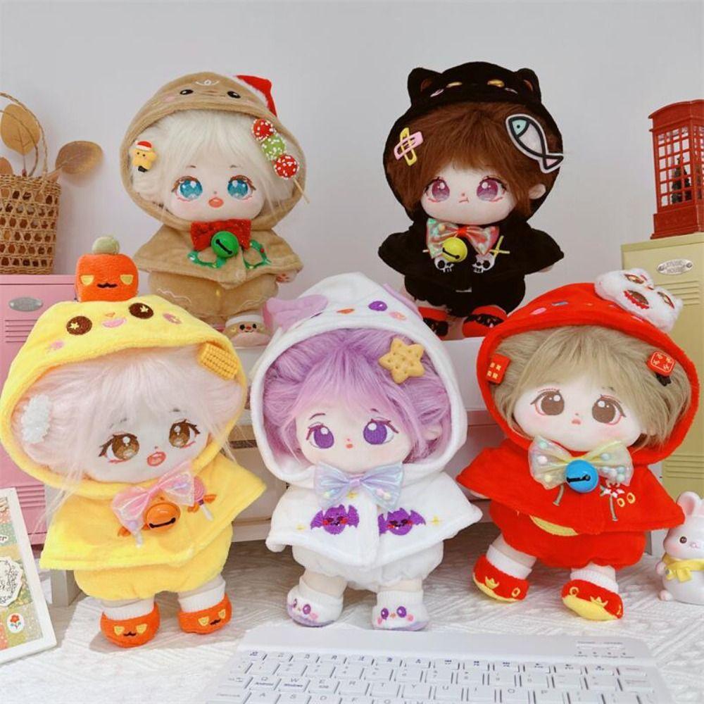 

Модные куклы, толстовка, плащ, плюшевое пальто ручной работы, наряды, 20 см, хлопковые куклы/1/12 куклы BJD