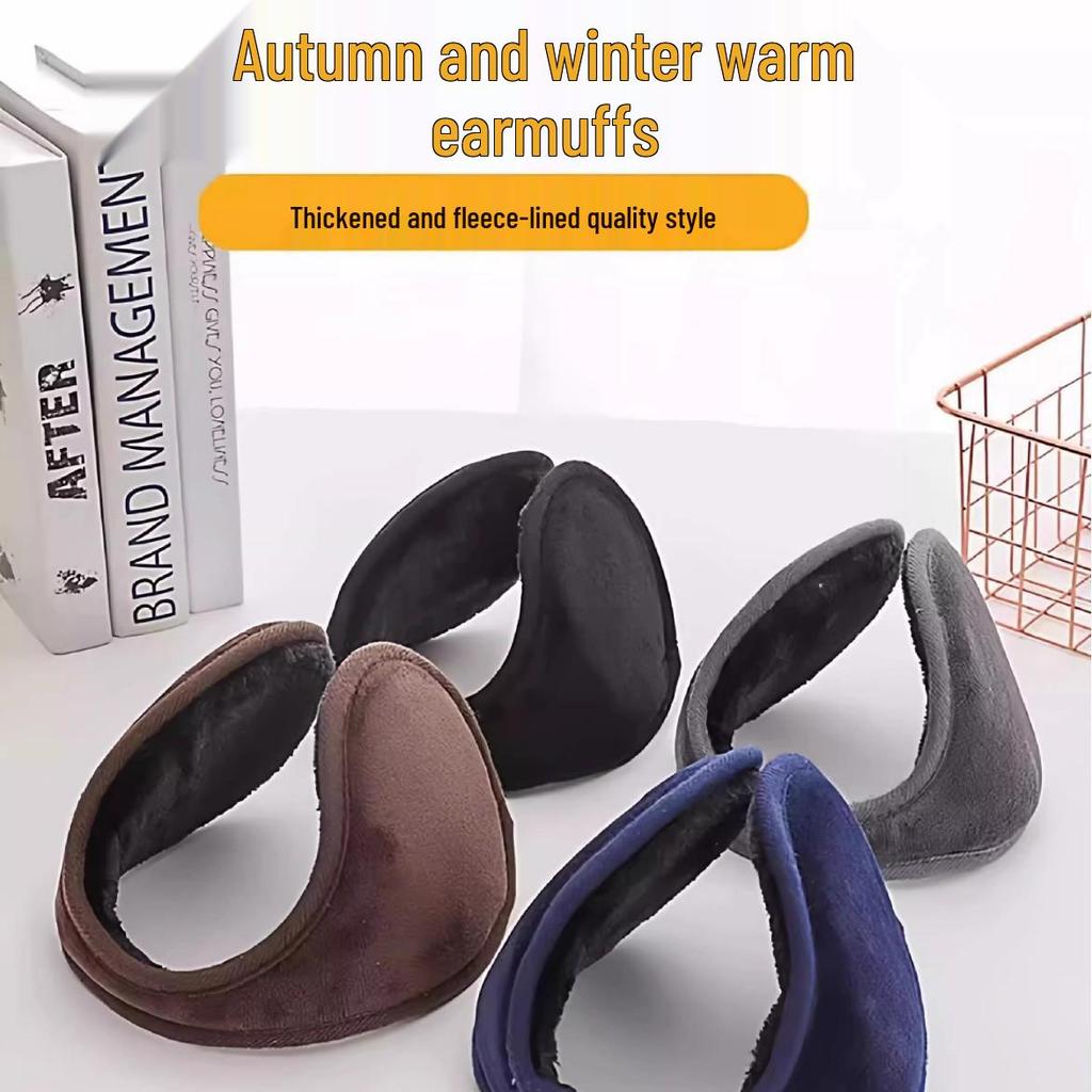 Winter Warme Unisex Ohrenwärmer: Verdickter Fleece-gefütterter Ohrenschutz mit Neukundenrabatt