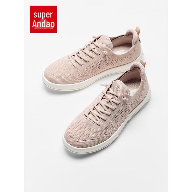 Anta Women s Knitted Sports Casual Shoes US 6.5