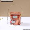 Creative Christmas Tin Bucket for Candy, Biscuits & Snacks - Ideal Gift Packaging