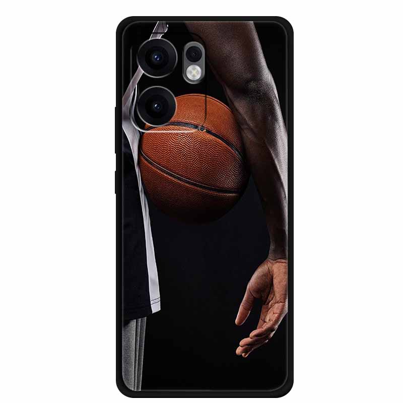 Phone Case For OPPO Reno 13F Case 13 F Coque Black Silicone Soft TPU Back Cover Bag For OPPO Reno13F A5x Case Protective Shell