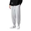Men's Fleece Pants - Gray, Korean Style, Large Size, Casual Sweatpants for Autumn & Winter