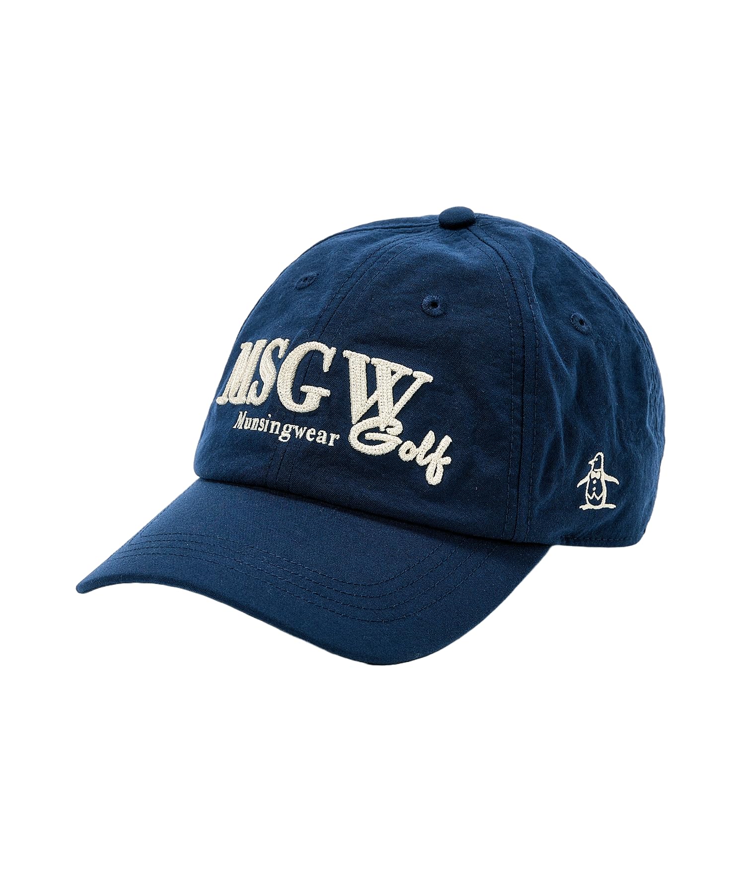 

Munsingwear MG4FCP02M Men s Baseball Cap with Front Embroidered Logo, Stylish Golf Hat, Navy Blue, NV00