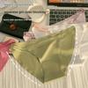 Ladies Spring and Autumn New Sexy Pure Cotton One Piece Ice Silk Without Trace Low Waist Briefs