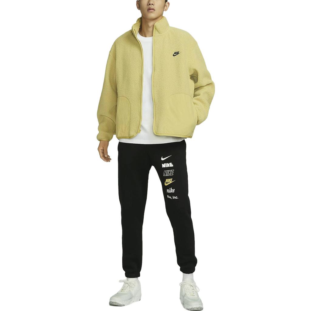 New Nike Jackets Men's Light Gold FB8387-720