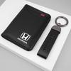 Car Emblem Soft Wallet Leather Mini Credit Card Purse Portable Small Wallet For Honda CB400 CB650 FCBF CBR25ORR CRF SH3O0 NC75O RG0