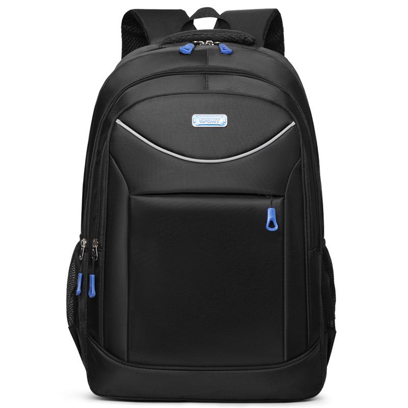 Schoolbag Casual Men's Backpack College Student School Bag Computer Bag Nylon Anti-splashing Water Business Travel Men's Backpack Wholesale