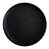 Minimalist Black Matte Ceramic Plates - Round & Square Options for Steak and Western Cuisine, Ideal for Homes