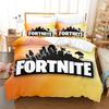 Battle Royale F-Fortnite 3PCS Bedding Set Kids Duvet Cover Quilt Pillowcase Double Size Victory Game Bedroom Linen Decoration