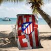 Beach Towel with Atlético Madrid Logo Pattern - Soft,absorbent,machine Washable Lightweight&Modern,swimming,Travel Essentials
