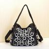 First Layer Cowhide Leather Bag Women'S Bag, Handmade Contrasting Color Women'S Handbag Messenger Bag