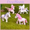 Adorable Unicorn Figurine For Micro Landscape And Fairy Garden Decor