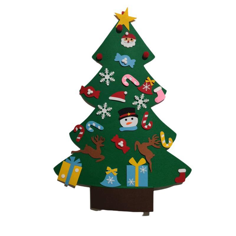 DIY Felt Christmas Tree Ornaments for Kids - Creative Handmade Decorations