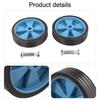2Pcs Caster Wheels For Air Compressors For Oil-free Machines