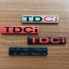 3D Metal Chrome Black Logo TDCI Emblem Car Fender Trunk Badge For  Fiesta Kuga Mondeo MK3 Focus MK2 TDCI Sticker Accessories
