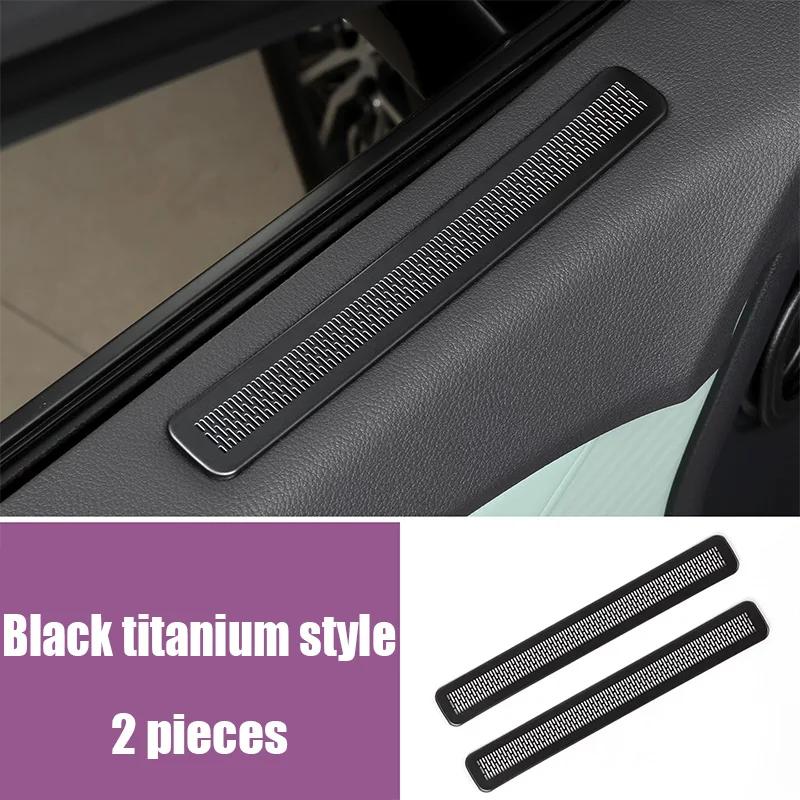 For Lexus ES 350h 350e 500e 2026 2027 Stainless Steel Door Upper Air Vent Dust Cover Protective Interior Trim Accessories