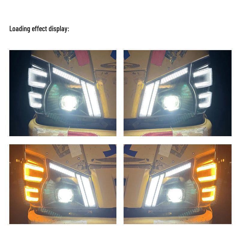 Isuzu 600P LED Bi-Beam Projector Headlight/Turn Signal for Car Modification