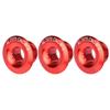 3Pcs 18mm Aluminum Alloy Bicycle Shaft Axis Screw Nut Accessory Cycling Crank Cover