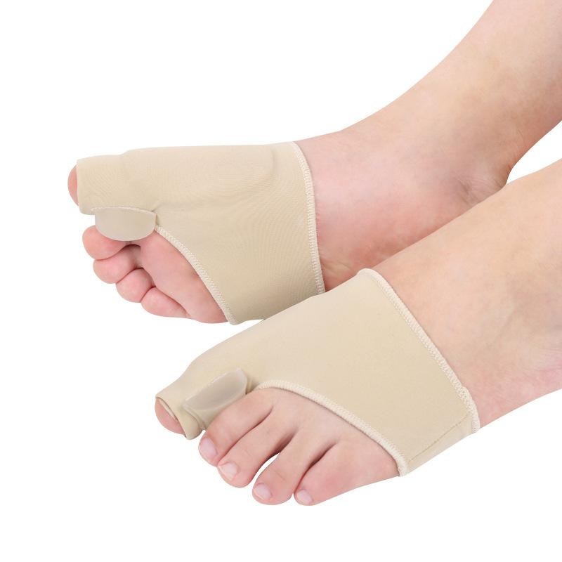 2Pcs=1Pair Big Toe Hallux Valgus Corrector Orthotics Feet Care Bone Thumb Adjuster Correction Pedicure Socks Bunion Straightener