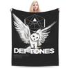 Deftones Band Copertina Album Coperta Qualità Calda Morbida Plaid Invernale Decorativo Divano Letto Modello Copriletto