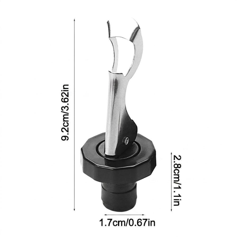 5pcs Silicone Manual Beverage Stopper Leakage Proof Design Airtight Seal Plug Bar
