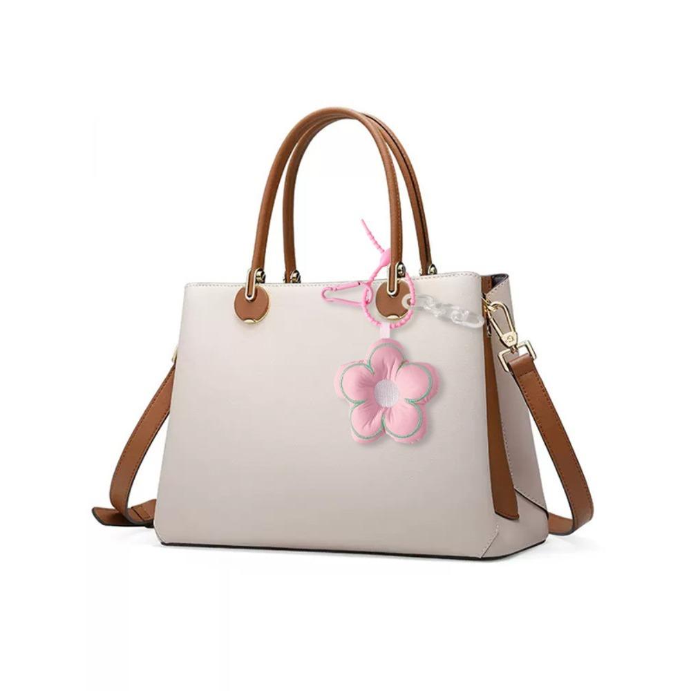 Ornamentos de Bolsa Flores Chaveiro Flor de Algodão Macio Pingente de Bolsa de Flor Criativo