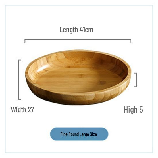 Creative Bamboo Wood Salad and Fruit Bowl for Dining and Restaurants