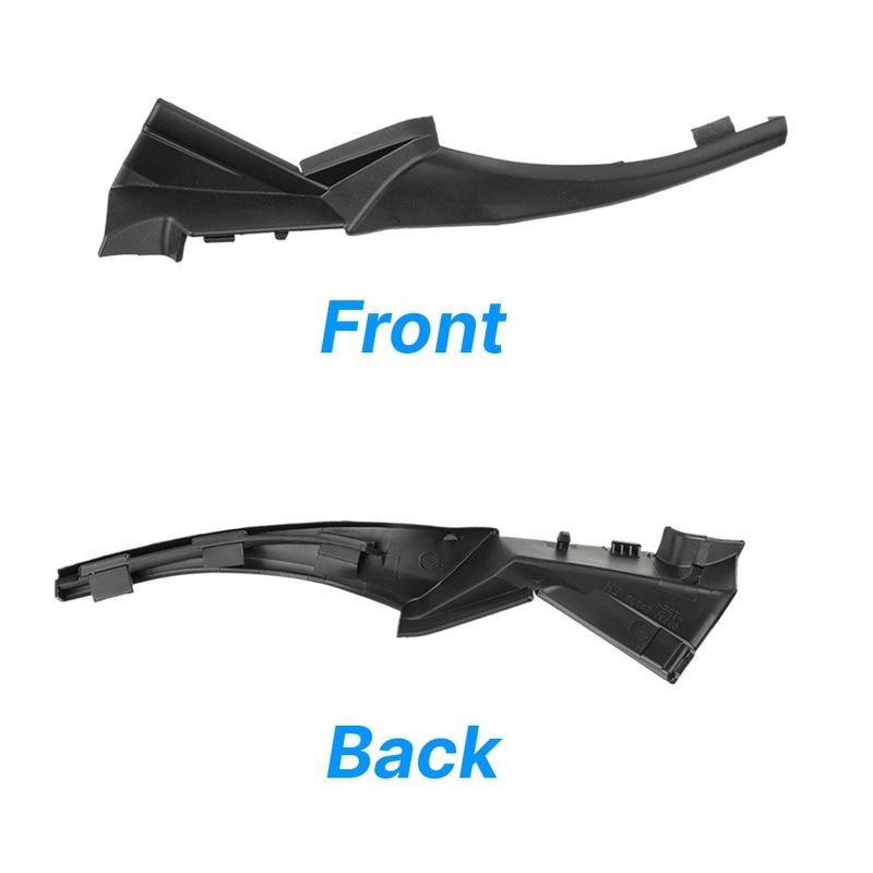 1Pair Front Windshield Wiper Cowl Cover Trim Panel For Nissan Kicks 2016 2017 2018   Replace 66894-5RF0B Car Accessories