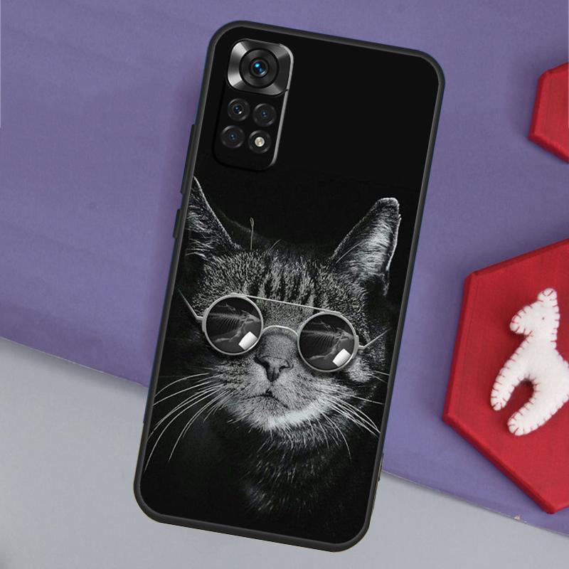 Kitted Cats Cute Funda For Xiaomi Redmi Note 13 14 Pro 12 11 9 10 9S 10S 11S 12S Redmi 14C 10C 12C 13C Case