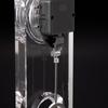 NARUMI Glassworks Window Clear Clock, 31cm Tall, Pendulum Clock GW1000-11036