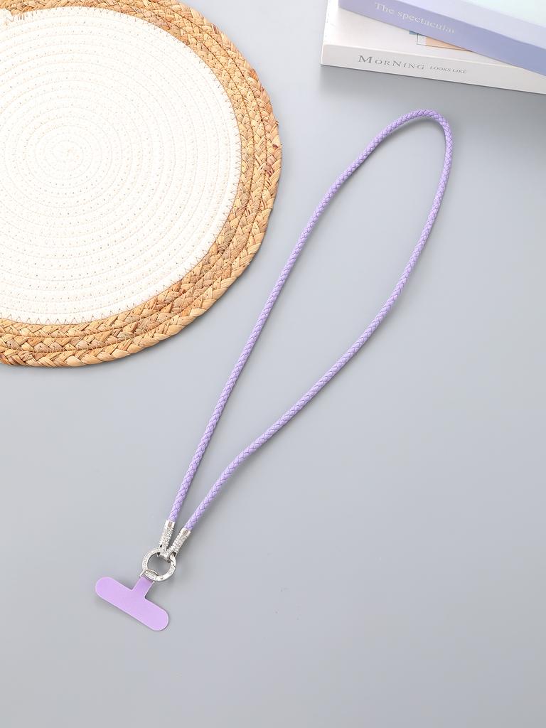 Creative New PU Leather Rope Mobile Phone Hanging Rope Neck Hanging Rope Hand Rope Mobile Phone Chain Hanging Decoration