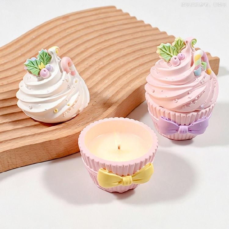 Food Grade Silicone Baking Mould Set For Making Cupcake And Decorative Candle