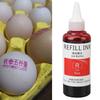 Stamp Refill Ink 100ml High Adhesion Quick Drying Colorfast Widely Used Egg Dater Ink for Business School Family