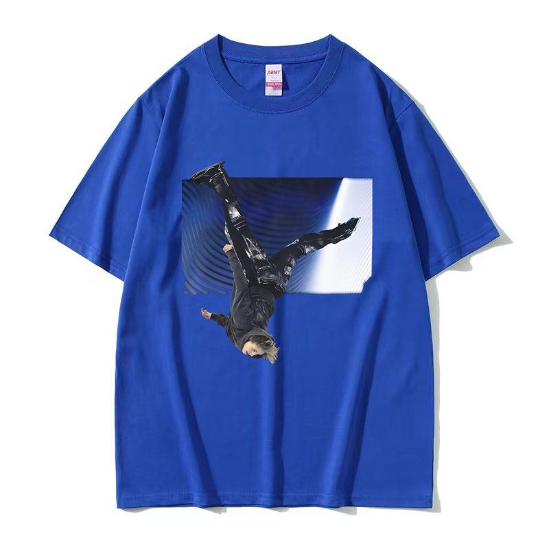 Ilia Malinin Quad Jump Vintage Graphic T Shirt Unisexs Casual Oversized Fashion Cotton Tshirts Y2k Unisex ONeck Clothing Tshirt